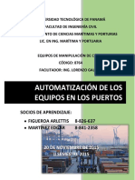 Automatizacion de Los Equipos en Los Puertos PDF