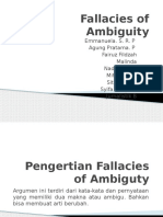 Fallacies of Ambiguity 
