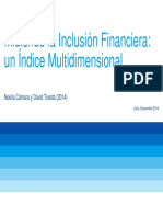 Gestion Financiera - Inclusion Financiera 2014