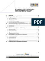 GUÍA PARA EL EJERCICIO DE LAS FUNCIONES  DE SUPERVISIÓN E INTERVENTORÍA  DE LOS CONTRATOS DEL ESTADO