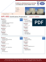 API 653 Above Ground Storage Tank Inspection