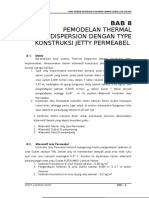 Analisa Thermal Dispersion Jetty Permeabel
