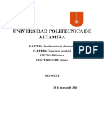 Reporte de Osciloscopio y Generador de Funciones