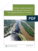 Aquatic Life Water Quality Standards Draft Technical Support Document For Total Suspended Solids (Turbidity)