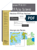 PP 88 Tahun 2011 Tentang RTR Pulau Sulawesi