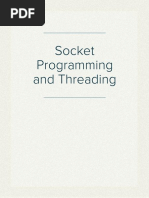 Socket Programming and Threading