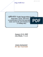 API 653 Tank Inspection R