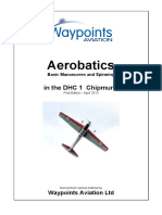 Aerobatics Manual DCH 1 Chipmunk Master First Edition