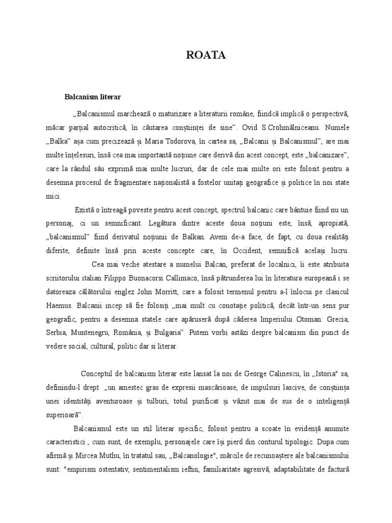 Roata | PDF