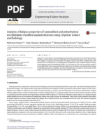 Analysis of fatigue properties of unmodified and polyethylene terephthalate modified asphalt mixtures using response surface methodology