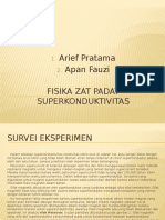 FISIKA ZAT PADAT-Superkonduktivitas