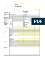 Destructive Test Report