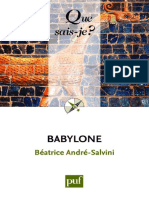 Babylone - Andre-Salvini Beatrice