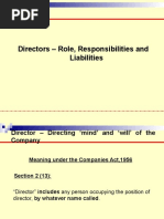 Directers | Pdf | Public Company | Board Of Directors