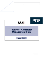 Business Continuity Management Plan Version 1.0.