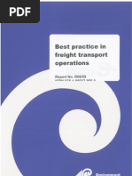 Best Practice Freight Transport Operations