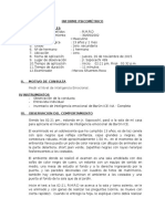 Informe psicométrico adolescente inteligencia emocional