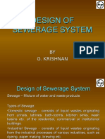 Design of Sewerage System