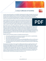 Inter and Intra Assay Coefficients of Variability - SALIMETRIC