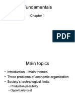 Fundamentals of Economics - Chapter 1