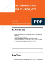Lezione 28 - Una Panoramica Sulla Musica Jazz