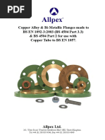 Allpex Bi-Metallic Flanges 0707