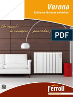 Catalogo Emisores Electricos Gama VERONA PDF