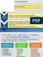 Equipo 1 - Estudios de Viabilidad en El Desarrollo de Los Proyectos Mineros