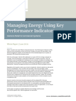 Managing Energy Using Key Performance Indicators - Whitepaper