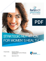 Fortitech Premixes Womens Health Tech Paper EN PDF