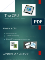 Cpu Presentation