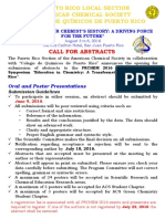 Call For Abstracts PRCHEM 2016 CQPR