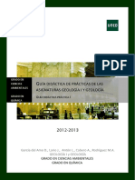 UNED - Guía Didáctica Práctica I - Reconocimiento Cristalografico y Mineralogico