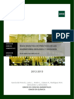 UNED - Guía Didáctica Práctica II - Reconocimiento Petrologico