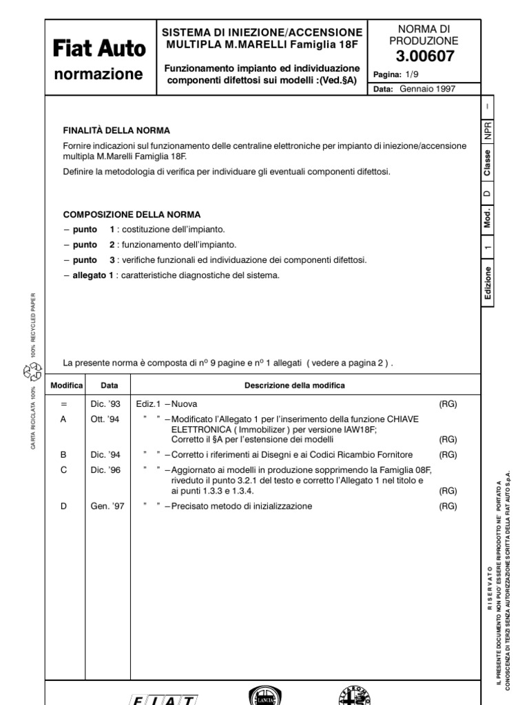 Marelli18F | PDF