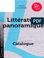 Catalogue Ligaran Epub Littérature panoramique