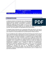 Carta de Servicios DGPCE