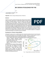 Advanced Seismic Design of Buildings For The Resilient City