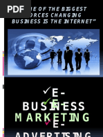 Oneofthebiggest Forces Changing Business Is Theinternet