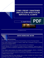 Material Curso Cultura Efectiva de Servicio Al Cliente