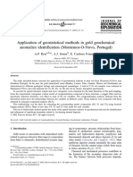 Application of Geostatistical Methods in Gold Geochemical Anomalies Identification (Montemor-O-Novo, Portugal)