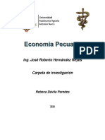 TAREAS ECONOMIA PECUARIA