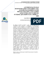 A Evidenciação Das Ações Contabeis - Uma Analise Das Modificacoes Provocadas Pela Lei Pele (Filho, Santos)