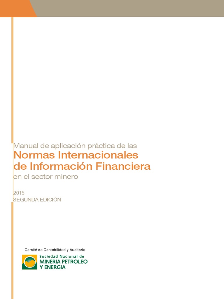 Manual Niif 2015 | PDF | normas internacionales de INFORMACION ...