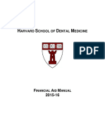 H S D M: Arvard Chool of Ental Edicine