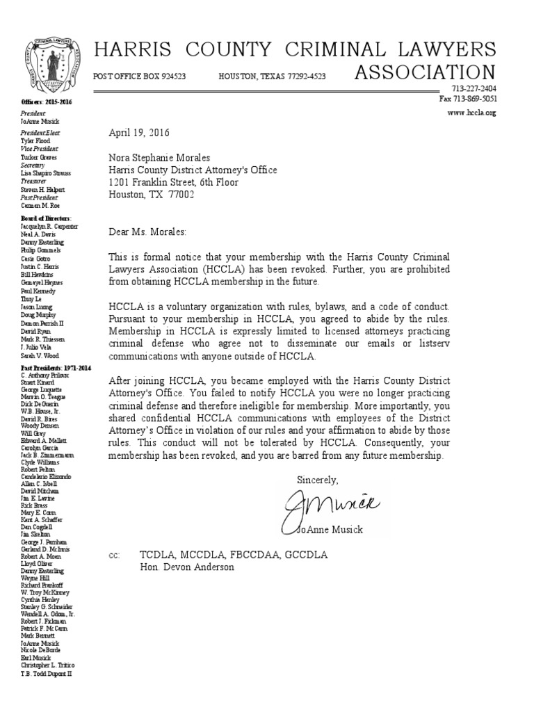 Harris County Criminal Lawyers Association