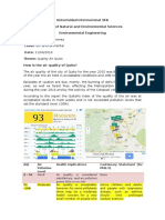 AQI Air Pollution Level Health Implications Cautionary Statement (For PM2.5) 0 - 50