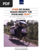 Download When Do Rural Roads Benefit the Poor and How by Asian Development Bank SN31531421 doc pdf