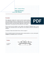 1.3 Single Span Beams - Shear and Moment PDF