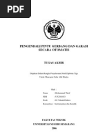Download Pengendali pintu gerbang by evhyajah SN31532094 doc pdf